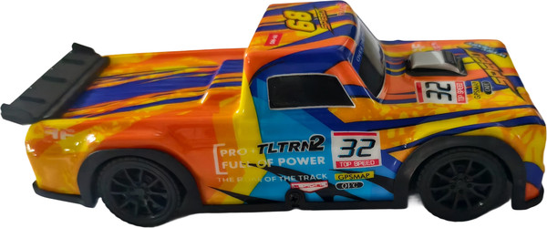 Изображение товара Игрушка на пульте управления Labalu PVC освещенный RC гоночный 4-канальный (голубой)