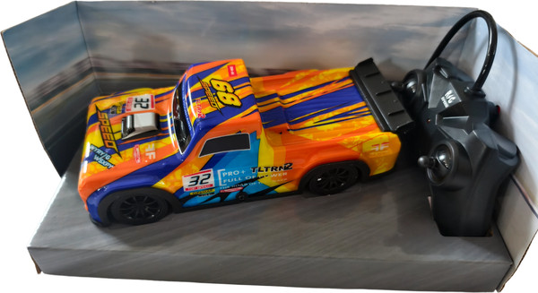 Изображение товара Игрушка на пульте управления Labalu PVC освещенный RC гоночный 4-канальный (голубой)