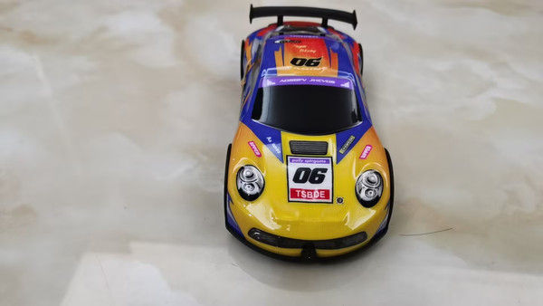 Изображение товара Игрушка на пульте управления Labalu PVC освещенный RC гоночный 4-канальный (желтый)