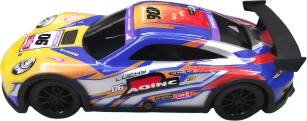 Изображение товара Игрушка на пульте управления Labalu PVC освещенный RC гоночный 4-канальный (желтый)