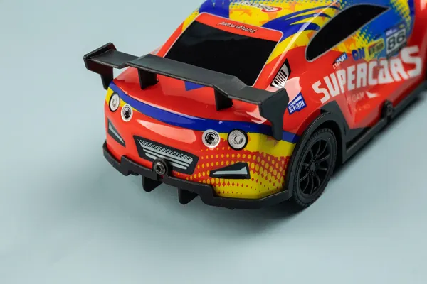 Изображение товара Игрушка на пульте управления Labalu PVC освещенный RC гоночный 4-канальный (бирюзовый)