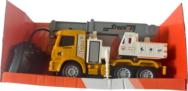 Изображение товара Игрушка на пульте управления Labalu Крановая машина 4-канальная RC (желтый)