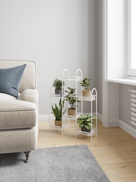 Изображение товара Стойка для цветов ЗМИ Лира 36 / ПДЦЛИ36 (белый)