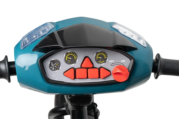 Изображение товара Трехколесный велосипед с ручкой Farfello 6588-B (зеленый)