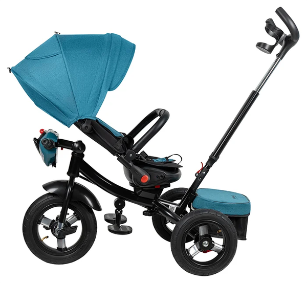 Изображение товара Трехколесный велосипед с ручкой Farfello 6588-B (зеленый)