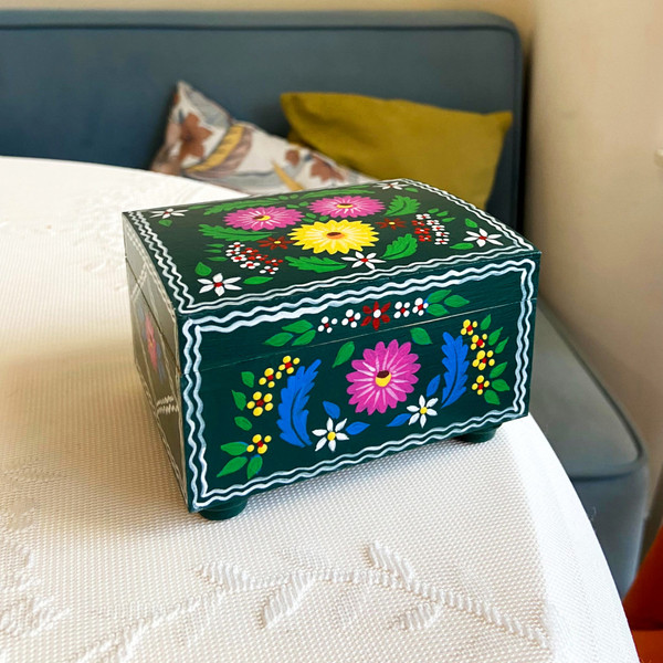 Изображение товара Шкатулка Брестская Фабрика Сувениров Мотоль. Полесская скрынька / kuf01072