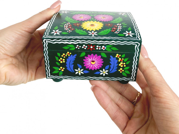 Изображение товара Шкатулка Брестская Фабрика Сувениров Мотоль. Полесская скрынька / kuf01072