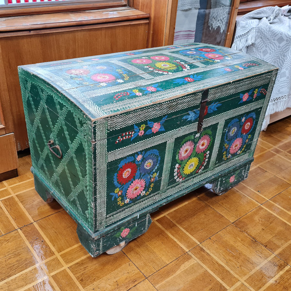 Изображение товара Шкатулка Брестская Фабрика Сувениров Мотоль. Полесская скрынька / kuf03072