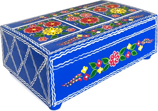 Изображение товара Шкатулка Брестская Фабрика Сувениров Ясельда. Полесская скрынька / kuf03073