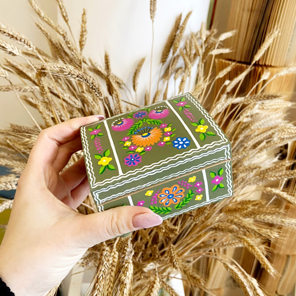 Изображение товара Шкатулка Брестская Фабрика Сувениров Огово. Полесская скрынька / kuf01074