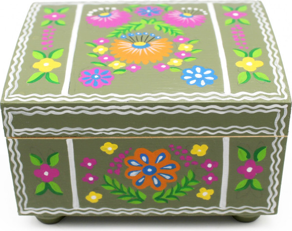 Изображение товара Шкатулка Брестская Фабрика Сувениров Огово. Полесская скрынька / kuf01074