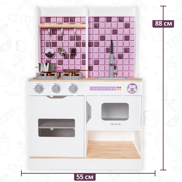 Изображение товара Детская кухня Paremo Феста Виола / PK222-392