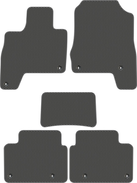 Изображение товара Комплект ковриков для авто Alicosta 2264_1_сер для Honda Clarity II седан ZC5/ZC4 2015-н.в. (EVA соты, серый)