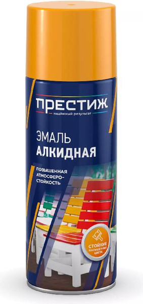 Изображение товара Эмаль ПРЕСТИЖ Стандарт RAL7024 (425мл, графитовый серый)