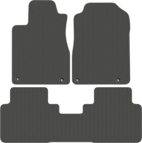 Изображение товара Комплект ковриков для авто Alicosta 0424_1_сер для Honda CR-V IV SUV/RE/RM 2012-2018 (EVA соты, серый)