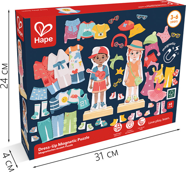 Изображение товара Развивающий игровой набор Hape Меняй наряд / E1651_HP