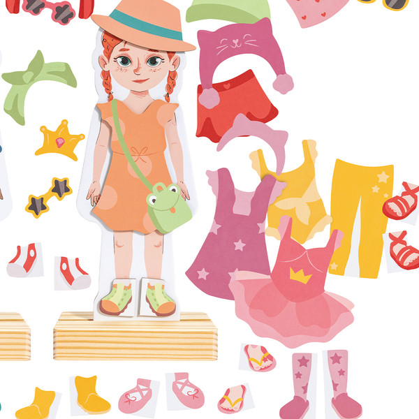 Изображение товара Развивающий игровой набор Hape Меняй наряд / E1651_HP