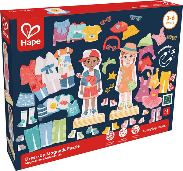 Изображение товара Развивающий игровой набор Hape Меняй наряд / E1651_HP