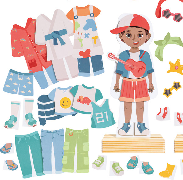 Изображение товара Развивающий игровой набор Hape Меняй наряд / E1651_HP