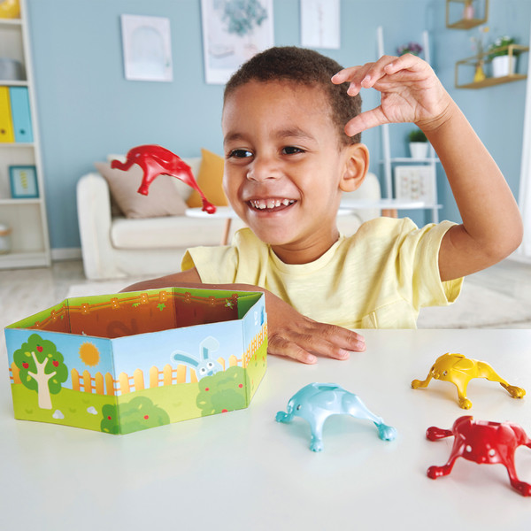 Изображение товара Игровой набор Hape Пора играть. Прыгающие кролики / E4310_HP