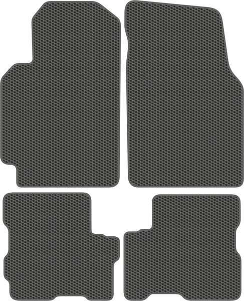 Изображение товара Комплект ковриков для авто Alicosta 0437_1_сер для Honda HR-V SUV/GH 2001-2005 (EVA соты, серый)