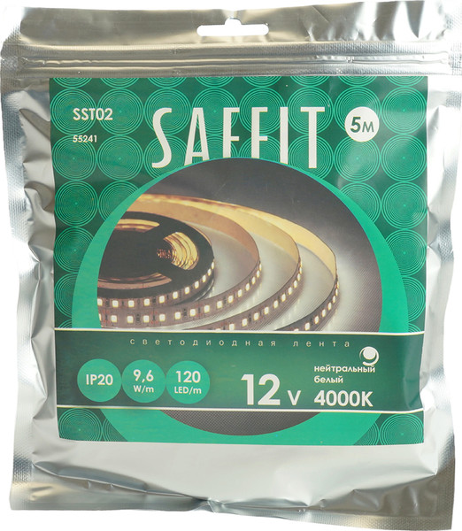 Изображение товара Светодиодная лента Saffit SST02 / 55241
