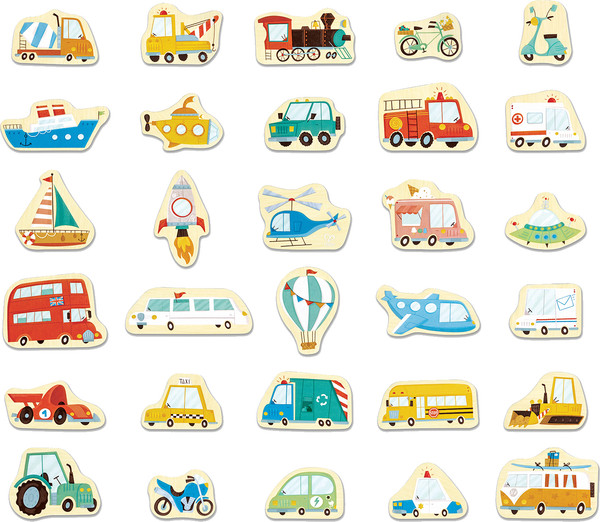 Изображение товара Развивающий игровой набор Hape Транспорт / E2008_HP