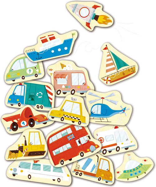 Изображение товара Развивающий игровой набор Hape Транспорт / E2008_HP