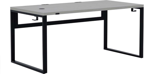 Изображение товара Компьютерный стол Millwood Каир Смарт 140х80х74.2 (дуб белый Craft/металл черный)