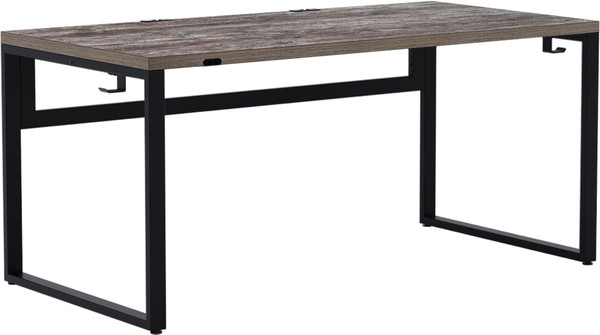 Изображение товара Компьютерный стол Millwood Каир смарт 140х80х74.2 (сосна пасадена/металл черный)