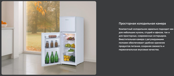 Изображение товара Холодильник с морозильником TECHNO DF2-20