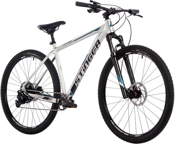 Изображение товара Велосипед Stinger Reload Std 29 / 29AHD.RELOSTD.18SL4 (серебристый, разобранный, в коробке)
