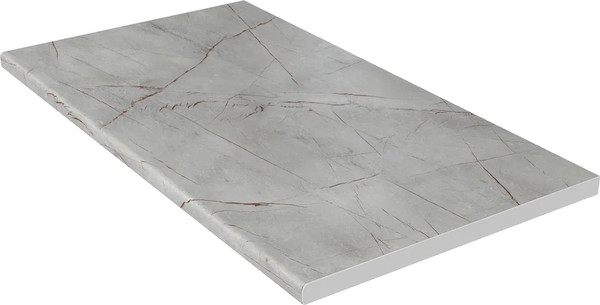 Изображение товара Кухонный гарнитур Интерлиния Мила Gloss 3.6-ПМ1-2 (дуб вотан/ваниль глянец/серый каспий)