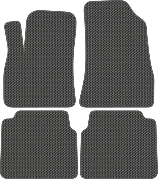 Изображение товара Комплект ковриков для авто Alicosta 0494_1_сер для Hyundai Santa Fe I SUV/SM 2000-2006 (EVA соты, серый)