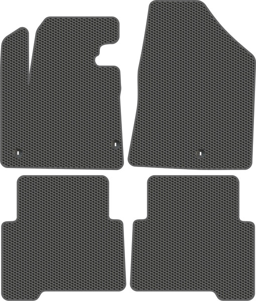 Изображение товара Комплект ковриков для авто Alicosta 0496_1_сер для Hyundai Santa Fe III SUV/DM 2012-2019 (EVA соты, серый)