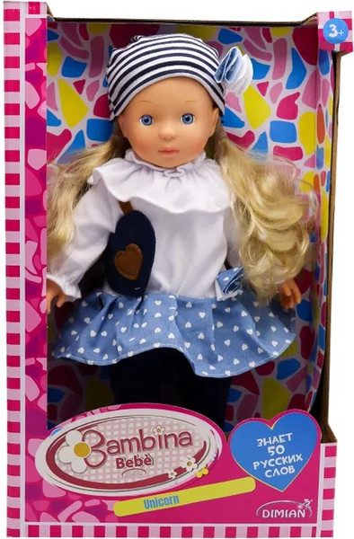 Изображение товара Кукла с аксессуарами Bambina Bebe Мисс Анна / BD1363