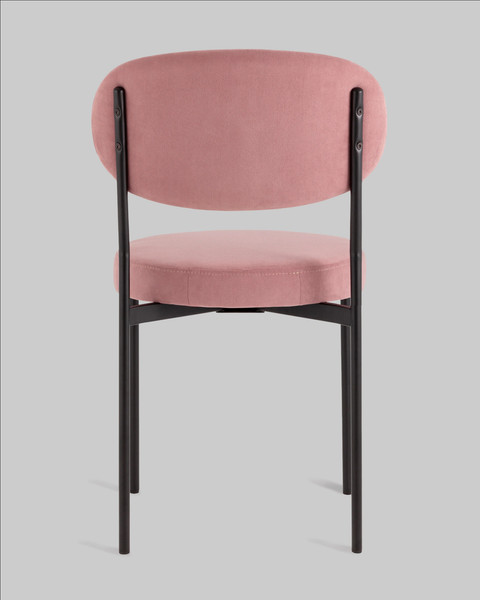 Изображение товара Стул Stool Group Бриф DD / AV 477-C65-K477NEW-9005 (велюр пыльно-розовый)