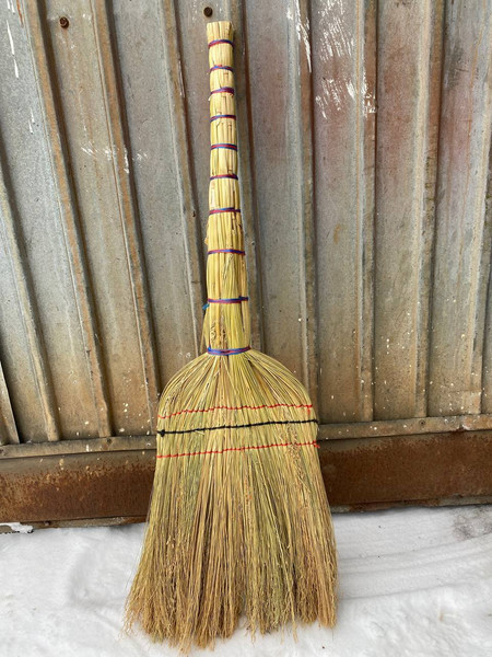 Изображение товара Веник для уборки Sorgo Trade Гигант 3-прошивной