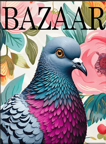 Изображение товара Картина по номерам Молли Фэшн-голубь со светящейся краской 40х50 / FHR0638