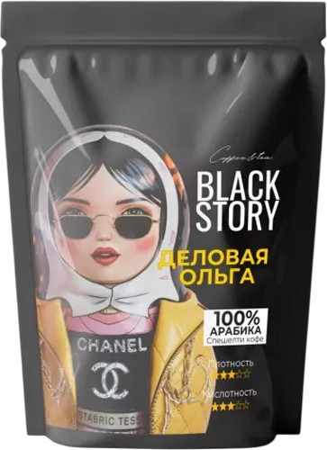 Изображение товара Кофе в зернах BLACKSTORY Деловая Ольга (1кг)