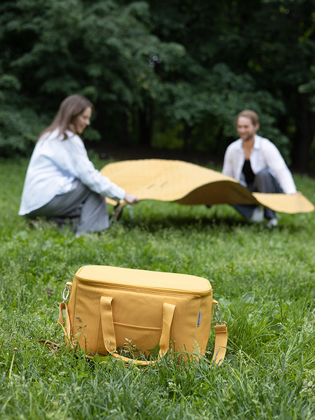 Изображение товара Термосумка Smart Solutions Picnic / SS0000311 (L, горчичный)