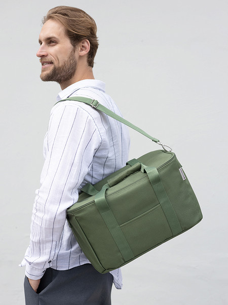 Изображение товара Термосумка Smart Solutions Picnic / SS0000310 (L, темно-зеленый)