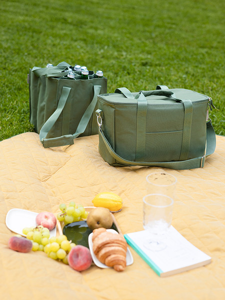 Изображение товара Термосумка Smart Solutions Picnic / SS0000310 (L, темно-зеленый)