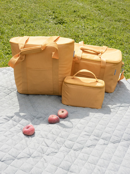 Изображение товара Термосумка Smart Solutions Picnic / SS0000313 (M, горчичный)