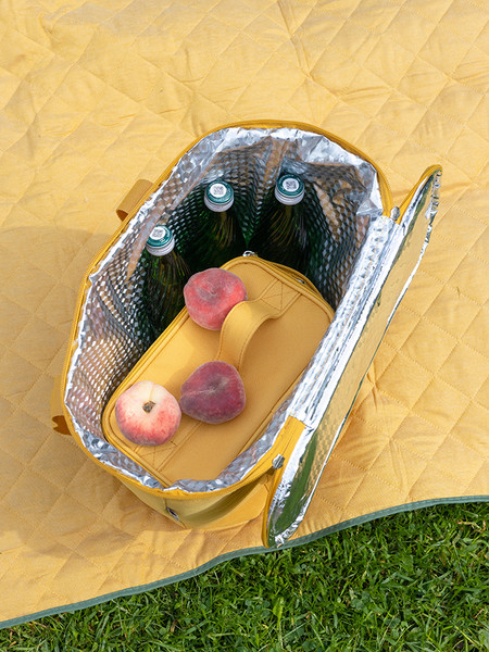 Изображение товара Термосумка Smart Solutions Picnic / SS0000313 (M, горчичный)