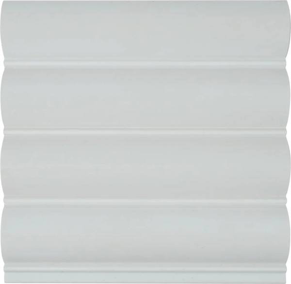 Изображение товара Реечная панель Grace 3D RAIL EAST Волна белая (2700х120х12мм)