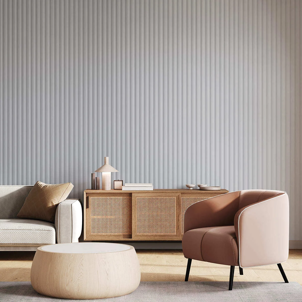 Изображение товара Реечная панель Grace 3D RAIL EAST Штиль белый (2700х120х12мм)