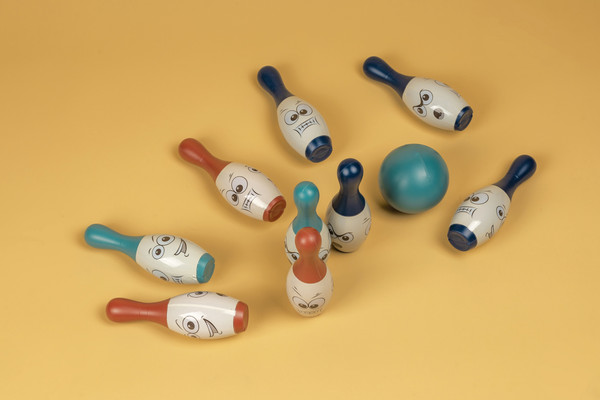 Изображение товара Боулинг детский Labalu 10 кеглей, 2 мяча