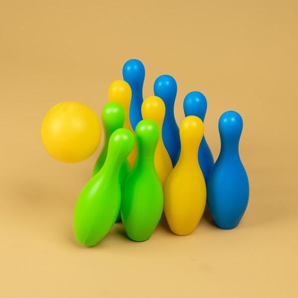 Изображение товара Боулинг детский Labalu Три цвета 22см 