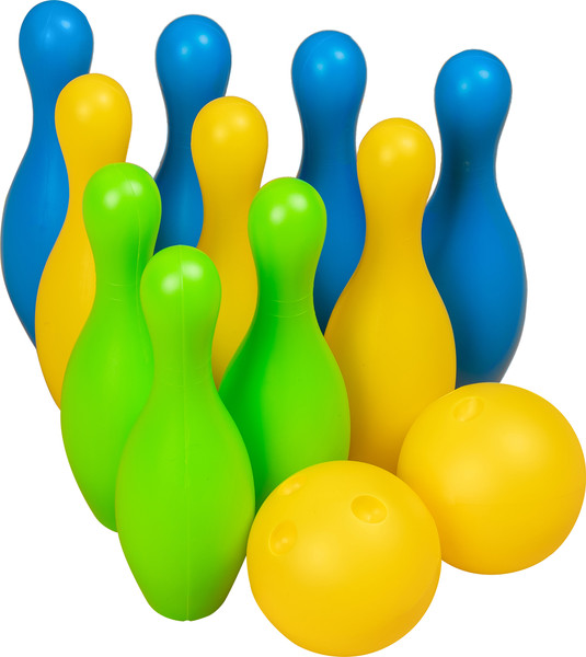 Изображение товара Боулинг детский Labalu Три цвета 22см 